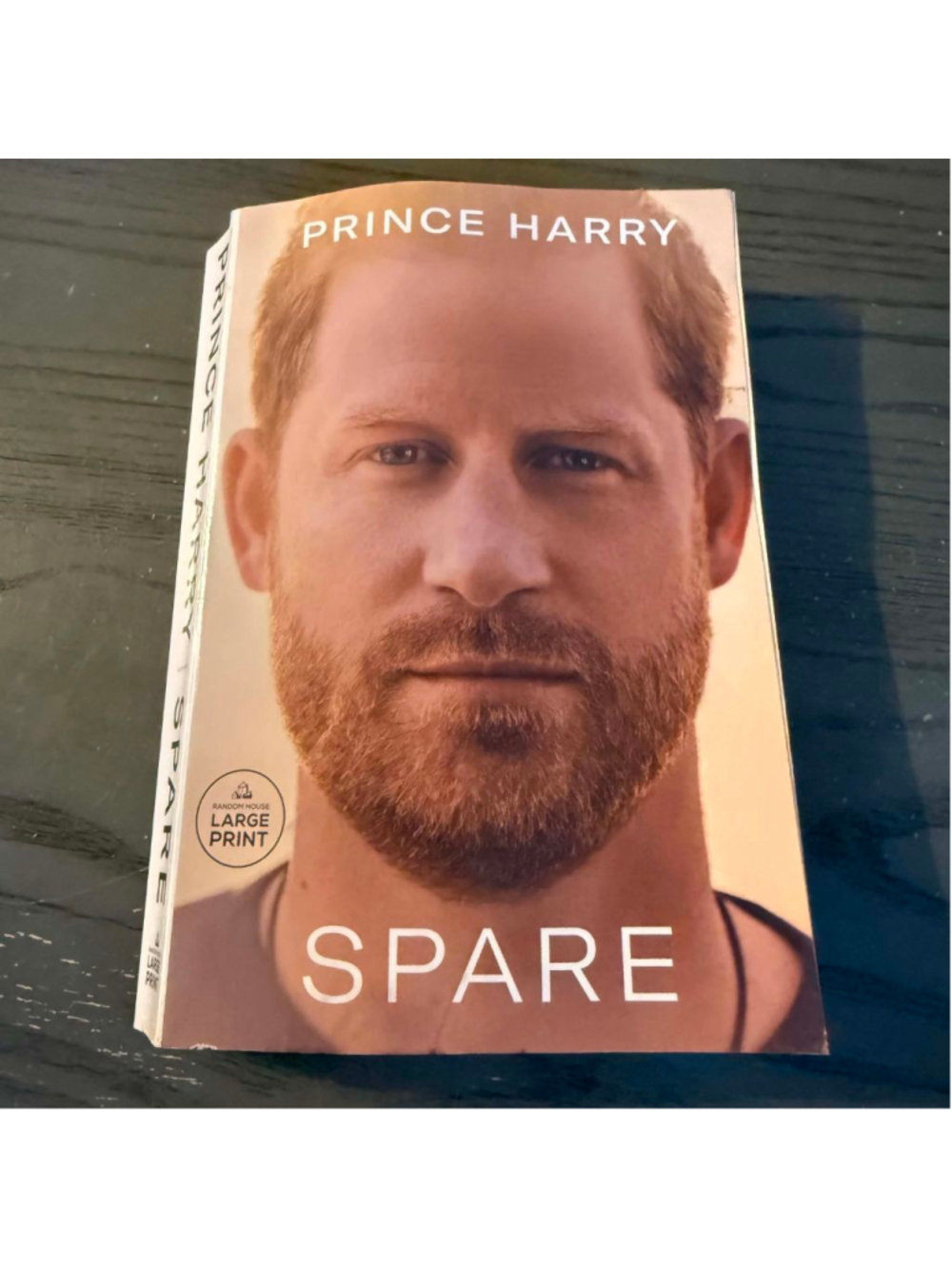 Spare by the Duke of Sussex Prince Harry Random House